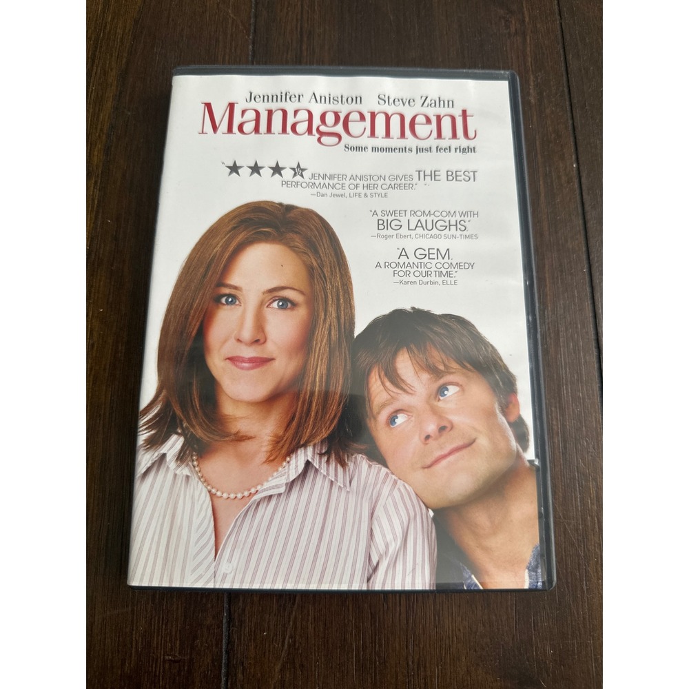 Management DVD Jennifer Aniston Steve Zahn Romantic Comedy 2009
